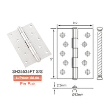 将图片加载到图库查看器，E-SWING Stainless Steel Hinges SH243FT SH25535FT SH303 SH505
