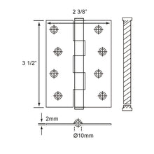 将图片加载到图库查看器，E-SWING Revitted Hinges SH35238
