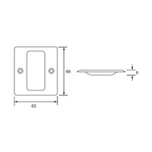 Load image into Gallery viewer, ES'TECH Brass Sliding Door Handle SP2387
