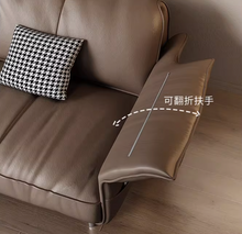将图片加载到图库查看器，Jamin Office Style Modern Leather Sofa

