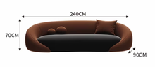 Load image into Gallery viewer, Eunice Curve Chair Business Reception Lounge Sofa
