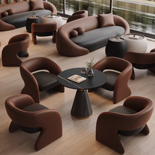 Load image into Gallery viewer, Eunice Curve Chair Business Reception Lounge Sofa
