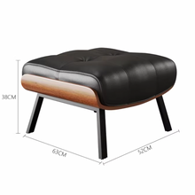 Load image into Gallery viewer, Areli Italian Single Sofa Leisure Ottoman Chair
