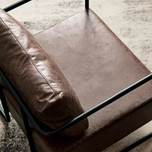 Load image into Gallery viewer, Amon Iron Frame Retro Industrial Style Lounge Sofa Chair
