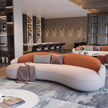将图片加载到图库查看器，Jimnah Hotel Lobby Curve Sofa
