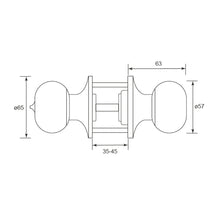 Muatkan imej ke dalam penonton Galeri, EX-LOC Tubular Knobset TL100
