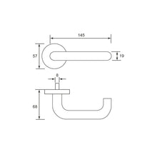 Muatkan imej ke dalam penonton Galeri, ES'TECH Stainless Steel U-Shape Lever Handle ULH619
