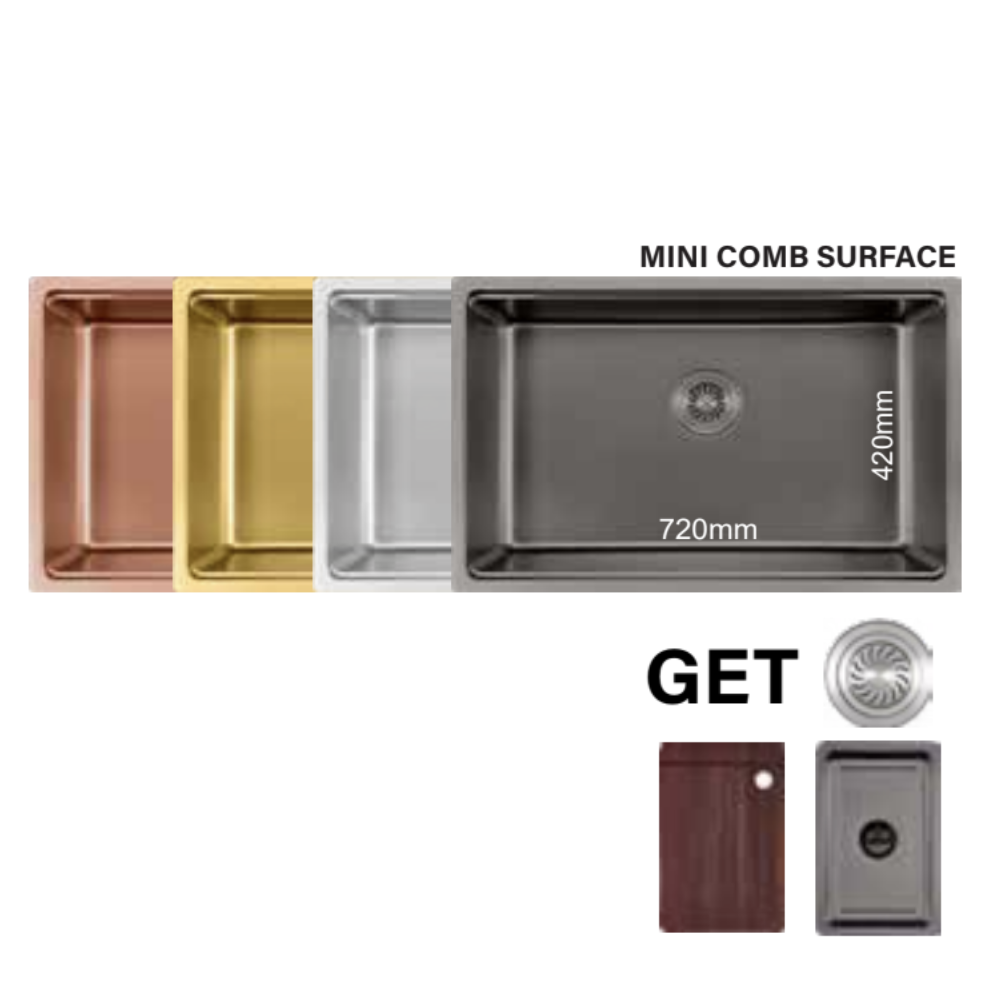 LEVANZO MINI HONEYCOMB SINK LV-7648