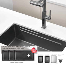 将图片加载到图库查看器，VULCANO SUS304 Minicomb Sink VMC 8045 8545 9045
