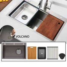 将图片加载到图库查看器，VULCANO SUS304 Nano Handmade Kitchen Sink VVN
