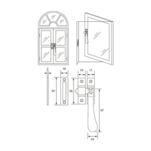 Muatkan imej ke dalam penonton Galeri, ES'TECH Window Fastener WF 610
