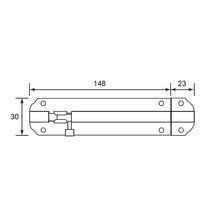 Load image into Gallery viewer, ES'TECH Stainless Steel Spring Surface Bolt WL16
