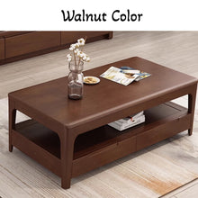 Muatkan imej ke dalam penonton Galeri, Callahan Solid Wood Modern Coffee Table
