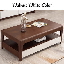 Muatkan imej ke dalam penonton Galeri, Callahan Solid Wood Modern Coffee Table
