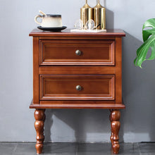 Load image into Gallery viewer, Webster Solid Wood European Bedside Table
