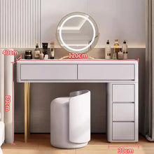 Load image into Gallery viewer, Mcbride Dressing Table Set With Side Cabinet 0.8m to 1.2m
