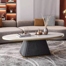 Muatkan imej ke dalam penonton Galeri, Emmie Oval Luxury Design Coffee Table
