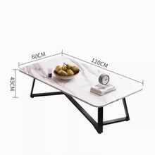 Muatkan imej ke dalam penonton Galeri, Cain Leather Sofa Coffee Table Office Lounge Furniture
