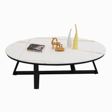 Muatkan imej ke dalam penonton Galeri, Yunus Oval Minimalist Coffee Table
