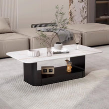 将图片加载到图库查看器，Fowler Slate Top Rectangle Coffee Table
