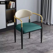 Load image into Gallery viewer, Marylou Sleek Arm PU LeatherDining Chair
