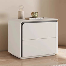 Load image into Gallery viewer, Rangel Side Curve Wood Bedside Table
