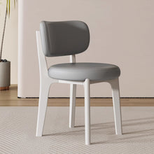 将图片加载到图库查看器，Hilton Short PU Leather Fabric Dining Chair
