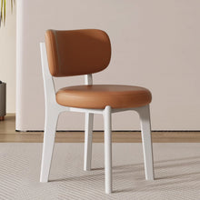 将图片加载到图库查看器，Hilton Short PU Leather Fabric Dining Chair
