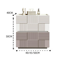 Load image into Gallery viewer, Lucille Box Weave Wooden Bedside Table
