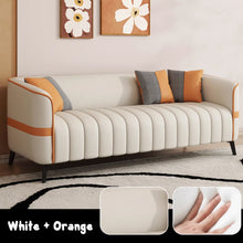 Muatkan imej ke dalam penonton Galeri, Cohen Pet Friendly PU Leather Caterpillar Seat Sofa
