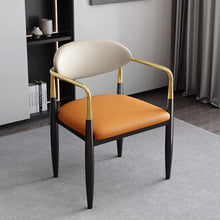 Load image into Gallery viewer, Marylou Sleek Arm PU LeatherDining Chair
