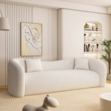Load image into Gallery viewer, Boone Designer Curve Pet Friendly Leather Sofa
