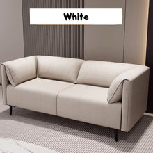 Muatkan imej ke dalam penonton Galeri, Bilal Low Back Rest Lazy Pet Friendly Leather Sofa
