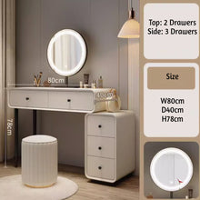 Load image into Gallery viewer, Stephanie Sleek Design Dressing Table Set 0.5m to 1m
