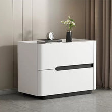 Load image into Gallery viewer, Dario Sintered Stone Top Bedside Table
