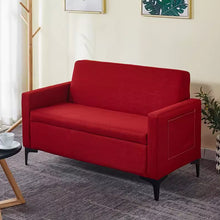 将图片加载到图库查看器，Marino Storage Fabric Sofa with Side Pocket and Pillow
