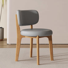 将图片加载到图库查看器，Hilton Short PU Leather Fabric Dining Chair
