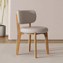 将图片加载到图库查看器，Hilton Short PU Leather Fabric Dining Chair
