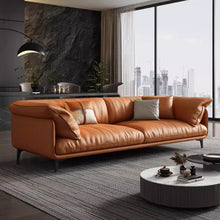 将图片加载到图库查看器，Adriano PU Leather Cushion Arm Sofa
