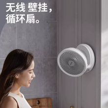 Load and play video in Gallery viewer, [PRE-ORDER] Edon Air Circulator Fan Wall-mounted Small Kitchen Dormitory Folding Electric Fan
