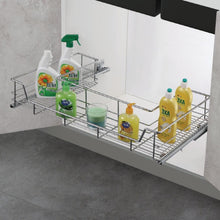 Load and play video in Gallery viewer, MIRAI Enhanced Under Sink U-Shape Pull Out Basket SUS304 With Soft Closing
