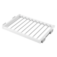 在图库查看器中加载和播放视频，MIRAI Pants Rack With Soft Close Slide (Dark Grey &amp; White)
