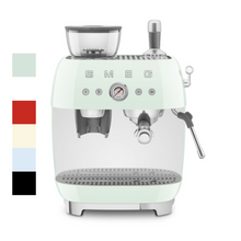 在图库查看器中加载和播放视频，SMEG Espresso Coffee Machine with Integrated Grinder
