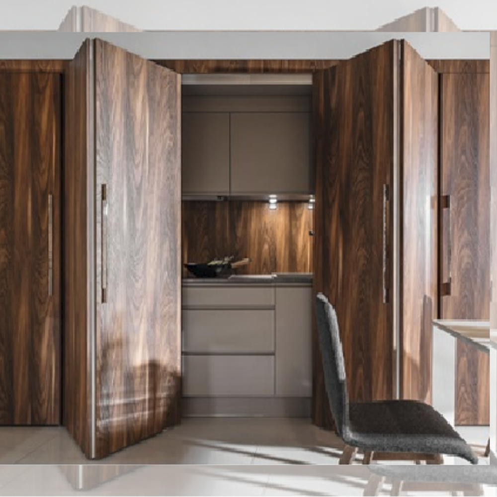 MIRAI 372-4# Folding Pivot Sliding Door Fitting - Auto Close