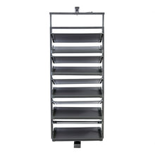 在图库查看器中加载和播放视频，MIRAI 360 Rotating Shoes Rack (Mocha &amp; Grey)
