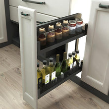 在图库查看器中加载和播放视频，MIRAI 2 Tier Side Mounted Aluminium Basket (Attach With Door)

