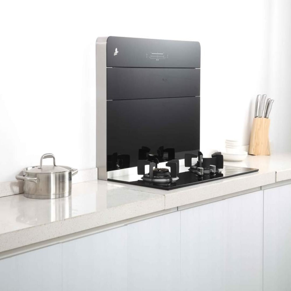 UNICORN World Auto-Flip Cover Modular Cooker Hood Black