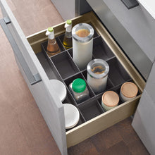 在图库查看器中加载和播放视频，SALICE Split Storage System Of Compartments For The Organisation Of Drawer Interiors
