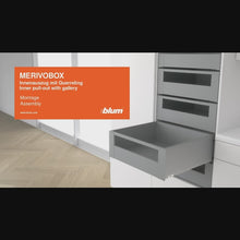 在图库查看器中加载和播放视频，BLUM MERIVOBOX Height Drawer Combo I6
