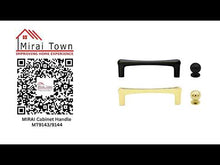 Muatkan dan mainkan video dalam penonton Galeri, MIRAI Cabinet Handle MT9143/9144
